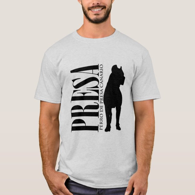 Perro de Presa Canario - Dogo Canario T-Shirt (Front)