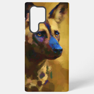 Perro Salvaje Africano Art Samsung Galaxy S22 Ultra Case