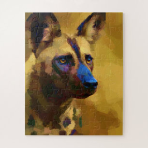 Perro Salvaje Africano Jigsaw Puzzle