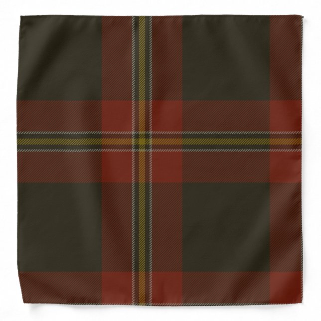 Perry Clan Tartan Bandana (Front)