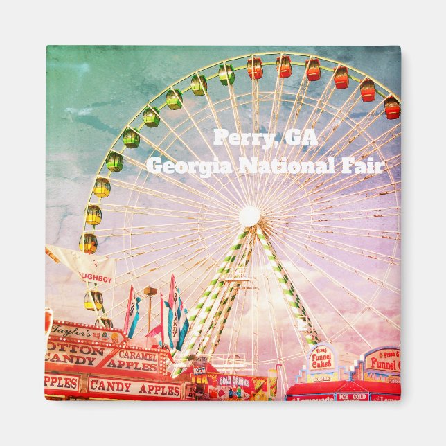 Perry Georgia National Fair Magnet (Front)