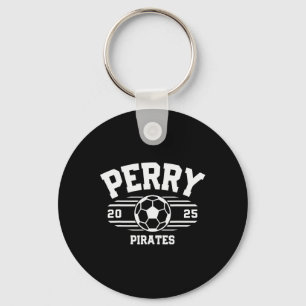 Perry Pirates Soccer Byll 2025 Keychain