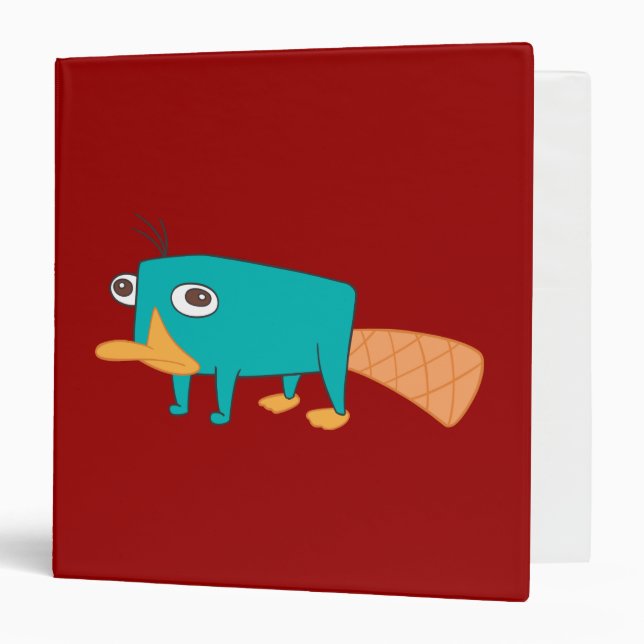 Perry the Platypus Binder (Front/Inside)
