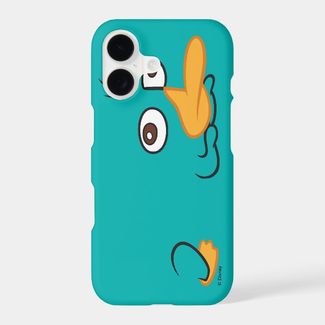 Perry the Platypus Iphone Case (Back)