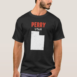Perry Utah USA State America Travel Utahan T-Shirt