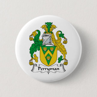 Perryman Family Crest Pinback Button