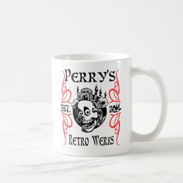 Perry's Retro Werks Double Sided Mugs (Right)