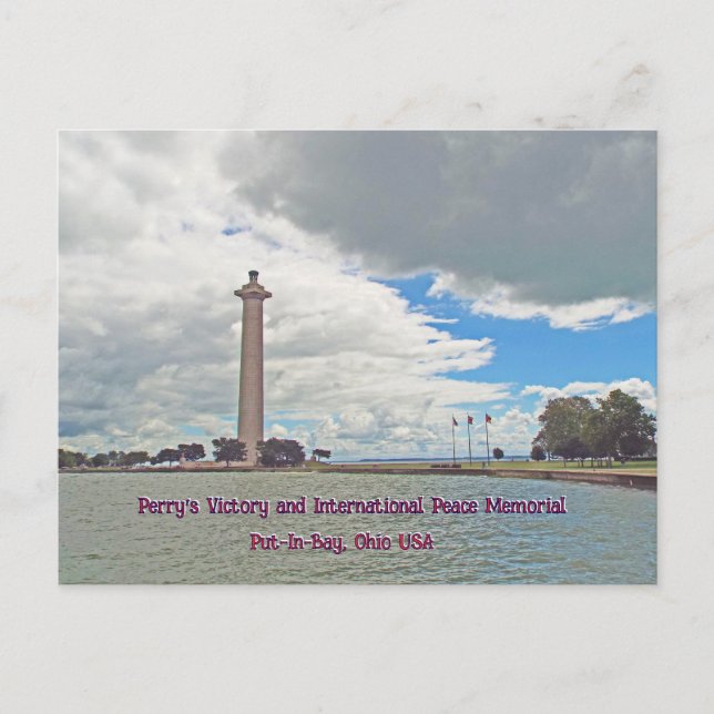 Perry's Victory and International Peace Monument Postcard (Front)