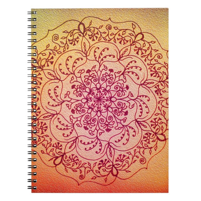 Perseid Mandala Notebook (Front)