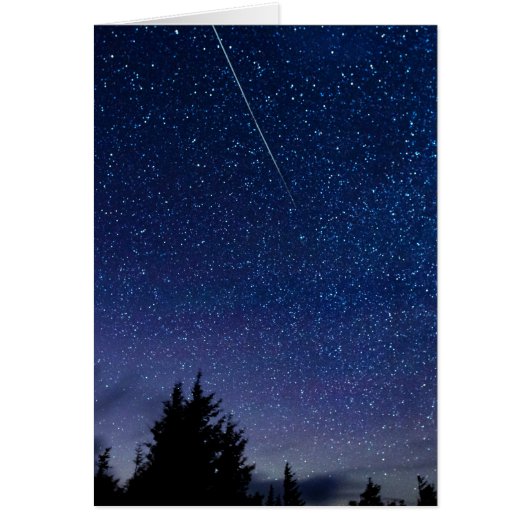 Perseid Meteor Shower Cards (Front)