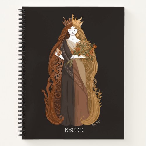 Persephone A4 Notebook