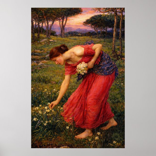Persephone by John William Waterhouse Poster (Front)