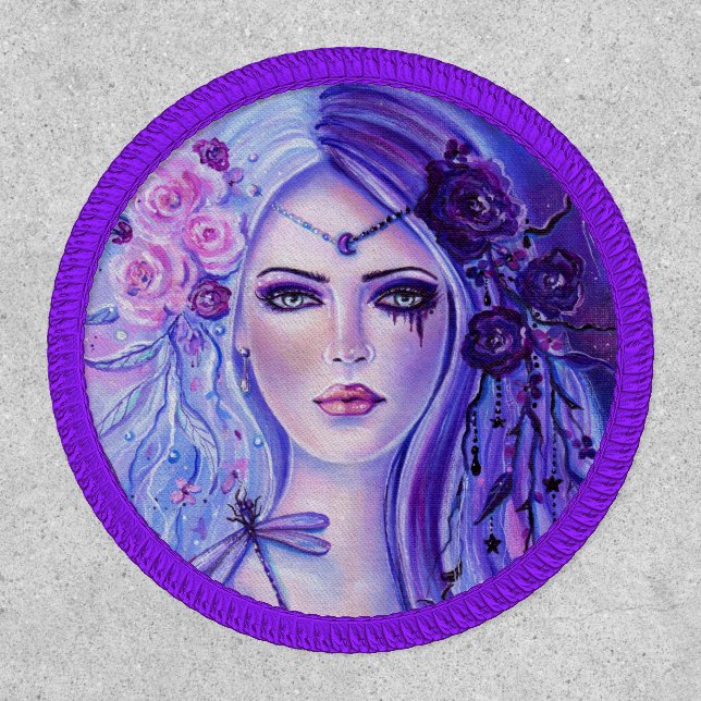 Persephone goddess art by Rene Lavoie Patch (Front)