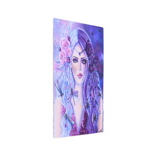 Persephone Greek mythology metal wall art by Renee