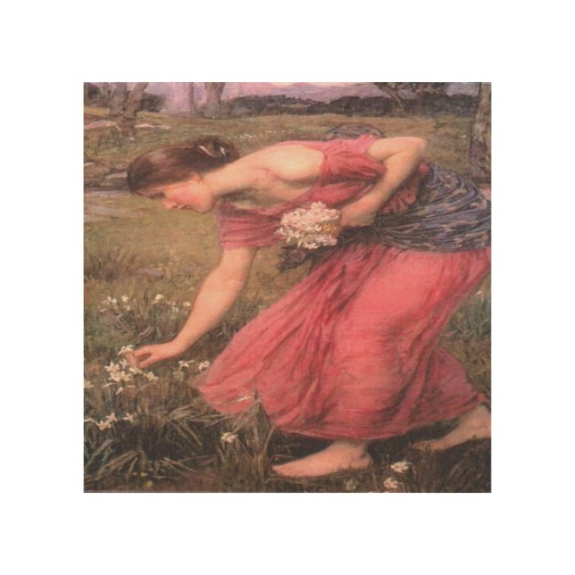 Persephone John William Waterhouse Wood Wall Art (Front)