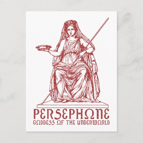 Persephone Postcard