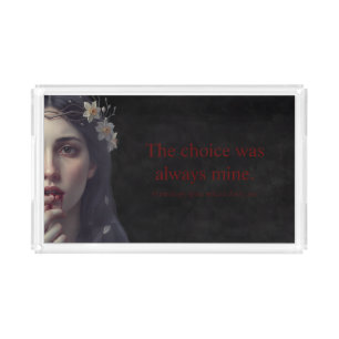 Persephone’s Sovereignty Acrylic Tray
