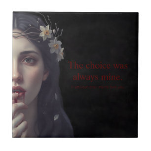 Persephone’s Sovereignty Ceramic Tile