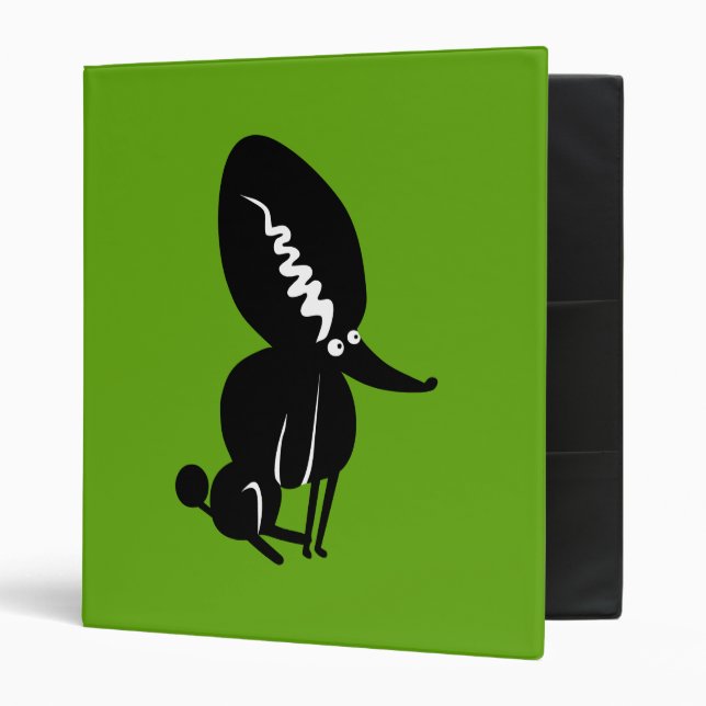 Persephone Silhouette 3 Ring Binder (Front/Inside)