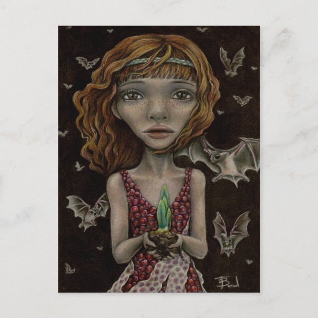 Persephone - the Queen of the Underworld Postcard (Front)