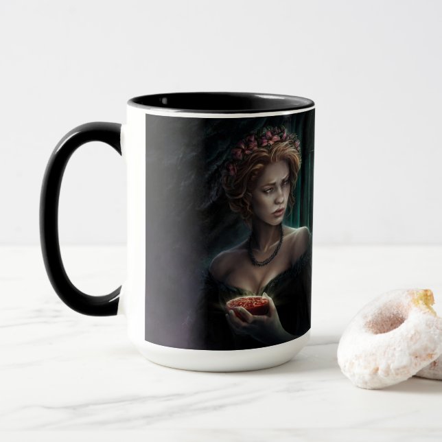 Persephone's Lament Mug (With Donut)