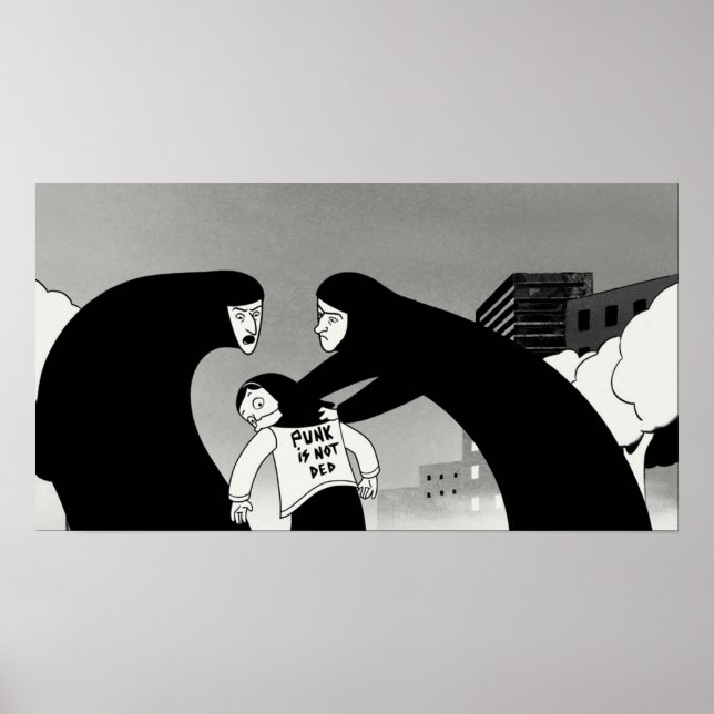 Persepolis  Punk Is Not Dead Poster (Front)