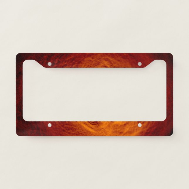 Perseus A Galaxy License Plate Frame (Front)