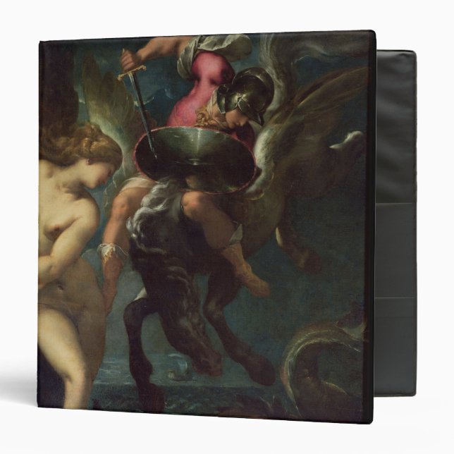 Perseus and Andromeda, c.1610 (oil on canvas) 3 Ring Binder (Front/Inside)