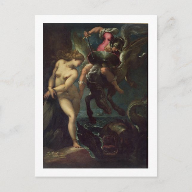 Perseus and Andromeda, c.1610 (oil on canvas) Postcard (Front)