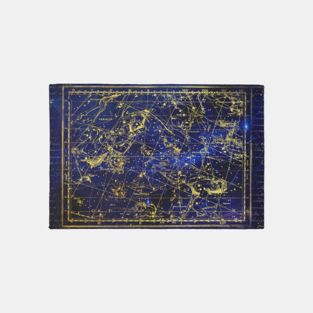 perseus and andromeda constellation rug (Front)