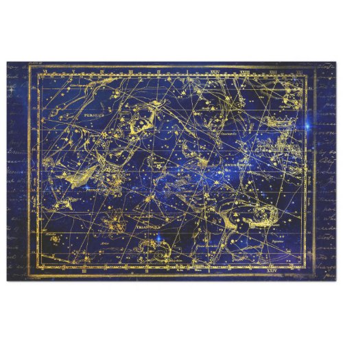 perseus and andromeda constellation tissue paper