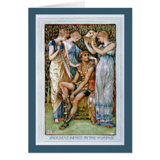 Perseus armed by the Nymphs Cards