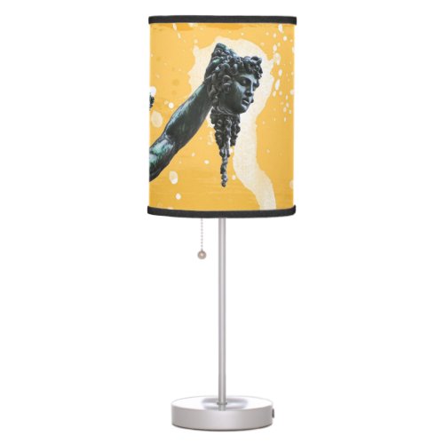 Perseus beheaded the Gorgon Medusa Table Lamp