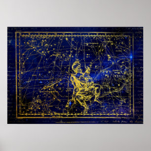 perseus constellation poster