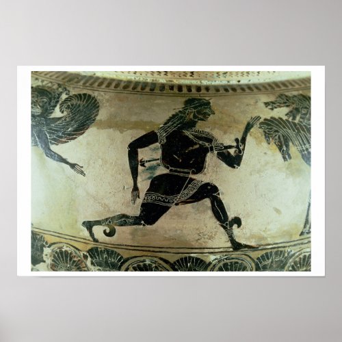 Perseus Fleeing from the Gorgons detail from an A Poster