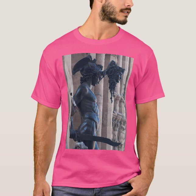 Perseus Steps Out Of Time T-Shirt (Front)