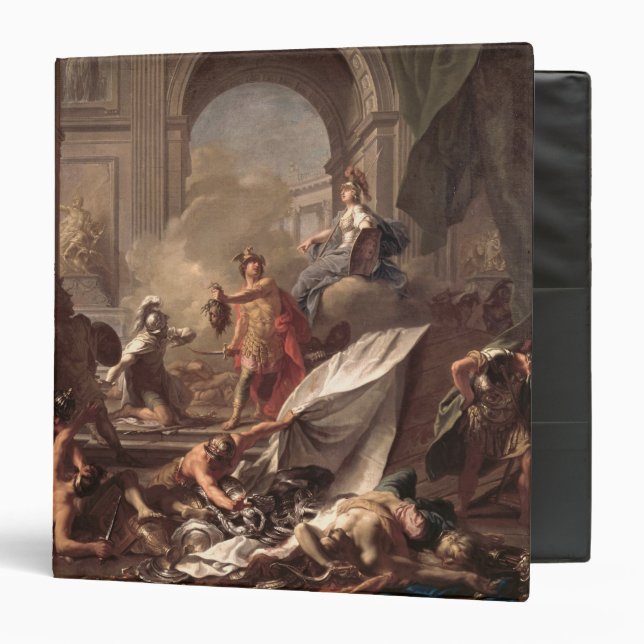 Perseus, under the protection of Minerva 3 Ring Binder (Front/Inside)
