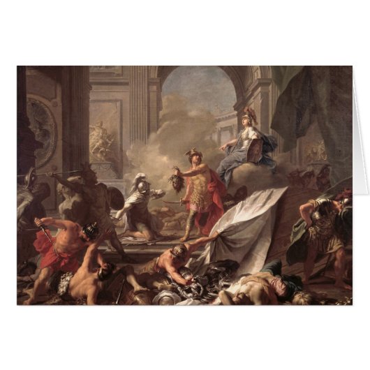 Perseus, under the protection of Minerva Cards (Front Horizontal)