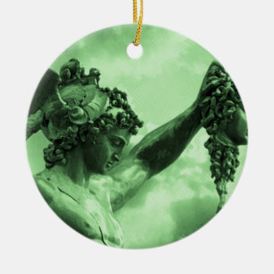 Perseus vs Medusa Ceramic Ornament