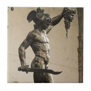 Perseus with the head of Medusa Ceramic Tile