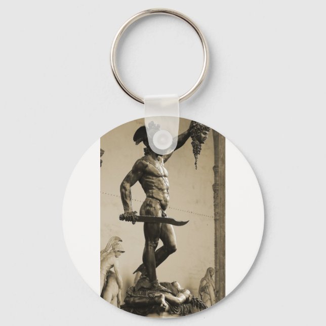 Perseus with the head of Medusa Keychain (Front)