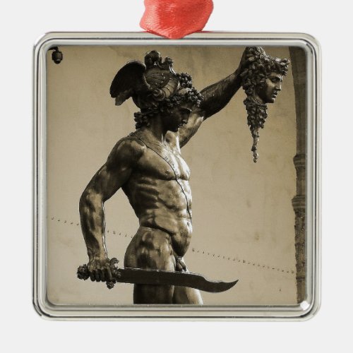 Perseus with the head of Medusa Metal Ornament