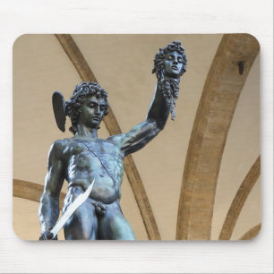 perseus with the head of medusa mouse pad