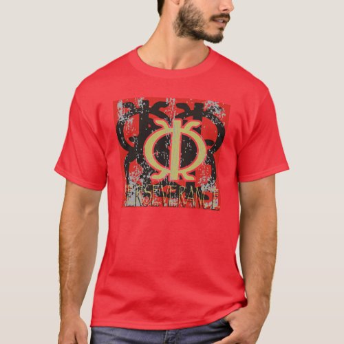 PERSEVERANCE ABSTRACT ADINKRA T_Shirt