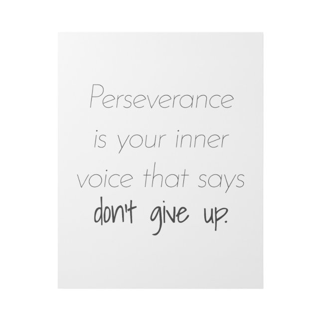 Perseverance Gallery Wrap (Front)