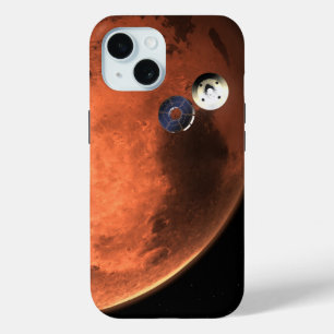 Perseverance Rover Casting Off Its Cruise Stage. iPhone 15 Case