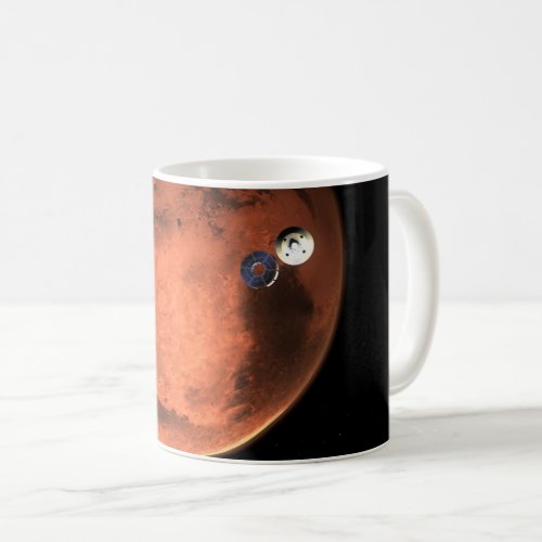 Perseverance Rover Casting Off Its Cruise Stage Coffee Mug