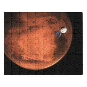 Perseverance Rover Casting Off Its Cruise Stage. Jigsaw Puzzle