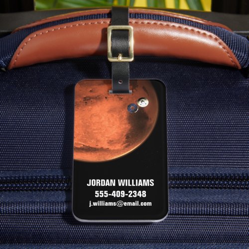 Perseverance Rover Casting Off Its Cruise Stage Luggage Tag