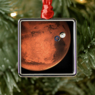 Perseverance Rover Casting Off Its Cruise Stage. Metal Ornament